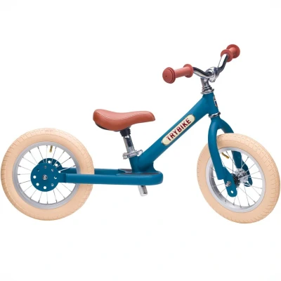 Afbeelding van Trybike 2 wielen staal Vintage blauw (30TBS BLU VIN)