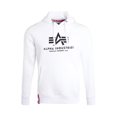 Afbeelding van Alpha Industries FOIL Hoodie, Heren, Maat: Small, White