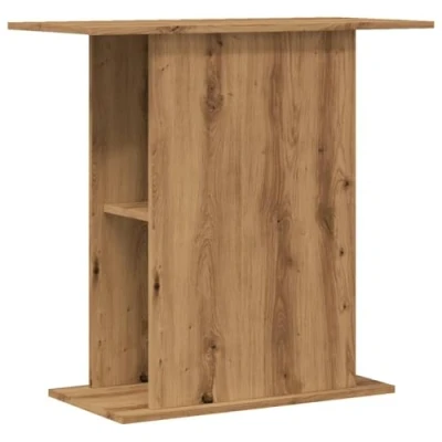 Afbeelding van vidaXL Aquariumstandaard 36x75x72,5 cm bewerkt hout artisanaal eiken