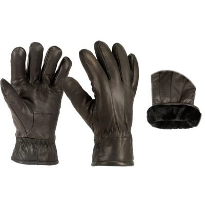 Afbeelding van Mutka Leren Luxe Heren Handschoenen Seppo 1199M Zwart