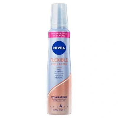 Afbeelding van NIVEA Curls &amp; Care flexibel schuim, 150 ml