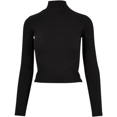 Afbeelding van Urban Classics BACK CUT OUT Longsleeve Longsleeve, Dames, Maat: 4XL, Black