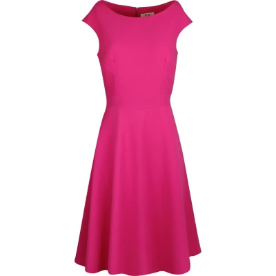 Afbeelding van Verysimple mouwloze fuchsia jurk maat L (IT46)