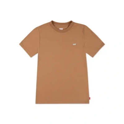 Afbeelding van Levi&#039;s Batwing Chest HIT Tshirt basic voor kinderen, Maat: 128, Rodeo brown