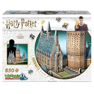 Afbeelding van Harry Potter Hogwarts Große Halle 3D Puzzle 850 Teile