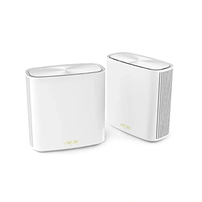 Image de ASUS ZenWiFi XD6S Système Wi Fi (2 routeurs) jusqu&#039;à 5400 pieds carrés maillage GigE 802.11a/b/g/n/ac/ax Bi bande