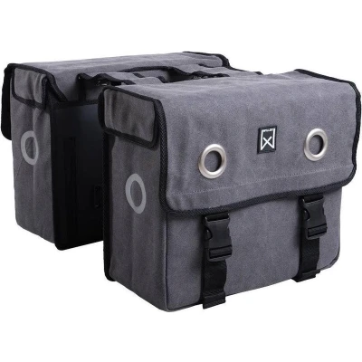 Afbeelding van Willex Dubbele Canvas Tas