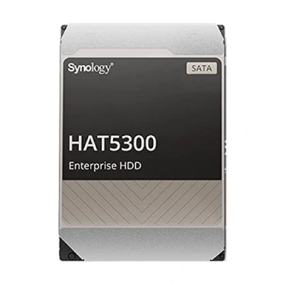 Image de Synology HAT5310 Disque dur 8 To interne 3.5&quot; SATA 6Gb/s 7200 tours/min mémoire tampon : 256 Mo pour RackStation RS1619xs+ RS3621xs+ RS4021xs+