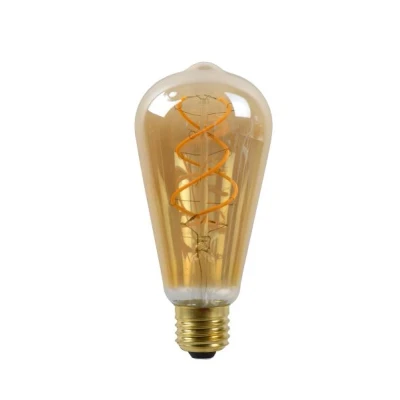 Afbeelding van Lucide Lichtbron ST64 amber LED 6,4cm E27