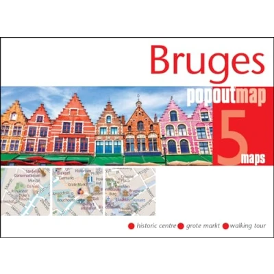 Afbeelding van PopOut Maps Bruges Map