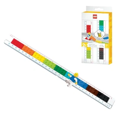 Image de Règle Lego Buildable avec Minifigure