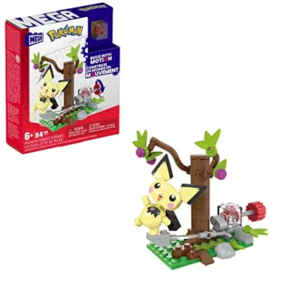 Image de Jeu de construction Mega Bloks Pokémon Pichu Aventure en Forêt