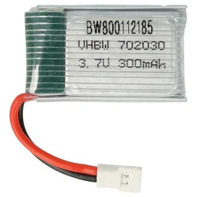 Afbeelding van vhbw Li Polymer Batterij 300 mAh (3,7 V) voor Revell Quadcopter Atomium 23986 Drone Modellen zoals 43935.