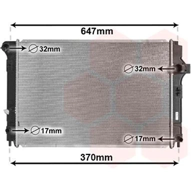 Afbeelding van Van Wezel Radiateur 53002700