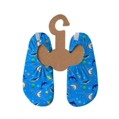 Afbeelding van Slipstop ARES haai badslippers donkerblauw, Olympos