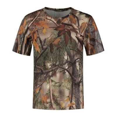 Afbeelding van Stealth Gear T shirt Korte Mouw Camo Bosprint maat S