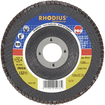 Afbeelding van Rhodius 205585 LSZ F1 Lamellenschijf Diameter 125 mm 1 stuk(s)