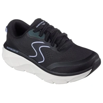 Afbeelding van Skechers Sneakers laag, Dames, Maat: 39, Zwart Kunststof/ textiel