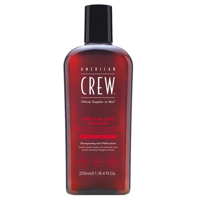 Afbeelding van American Crew Anti Hairloss Shampoo 250ml Haibu by Kapperskorting.com