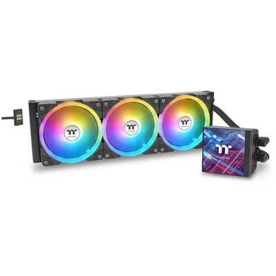 Afbeelding van Thermaltake MAGFloe 360 Ultra All In One Liquid Cooler Black CPU koellichaam met ventilator