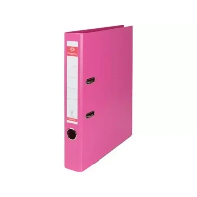 Afbeelding van Pergamy Ordner, Voor Ft A4, Volledig Uit Pp, Rug Van 5 Cm, Roze Ordner