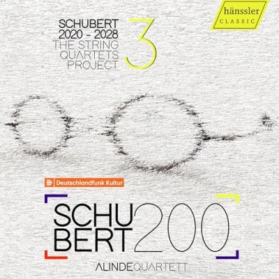 Afbeelding van Alinde Quartett Schubert 2020 2028 The String Quartets Project Vol.3 (CD)