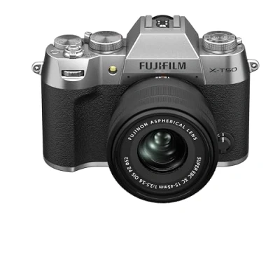 Afbeelding van Fujifilm X T50 Zilver + XC 15 45mm f/3.5 5.6 OIS PZ