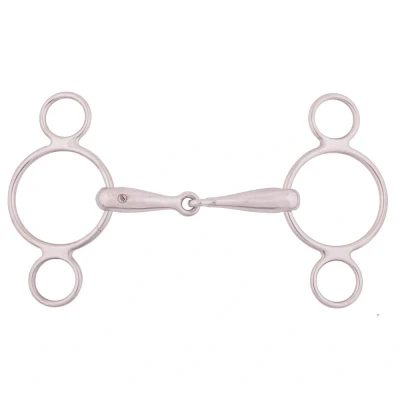 Image de Mors pessoa 3 anneaux inox BR