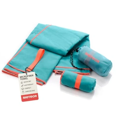 Afbeelding van Microvezelhanddoek, ook als badhanddoek, sport of strand, reizen, sneldrogend, ultralicht, ruimtebesparend, voor kinderen, mannen, vrouwen