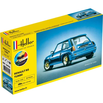 Afbeelding van Heller 1/43 Starter Kit Renault R5 Turbohel56150 modelbouwsets, hobbybouwspeelgoed voor kinderen, modelverf en accessoires