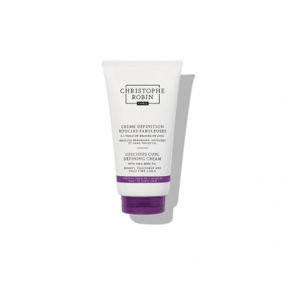 Afbeelding van Christophe Robin Luscious CURL Defining Cream WITH CHIA SEED OIL​ Haarverzorging, Maat: 150 ml,
