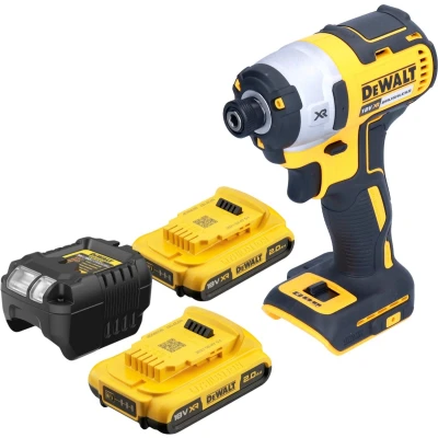 Afbeelding van DeWalt DCF 887 N accu slagmoersleutel 18 V 205 Nm 1/4&quot; Brushless Solo zonder accu, oplader