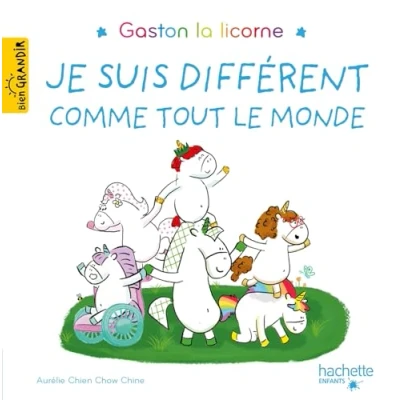 Afbeelding van GASTON LA LICORNE JE SUIS DIFFERENT COMME TOUT LE MONDE