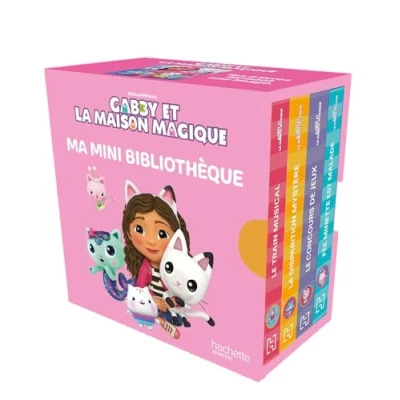Afbeelding van GABBY ET LA MAISON MAGIQUE MA MINI BIBLIOTHEQUE (COFFRET)