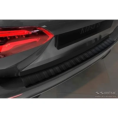 Afbeelding van Achterbumperbescherming roestvrij staal mat zwart compatibel met Mercedes B klasse III W247 / AMG 2018