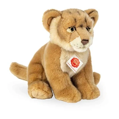 Afbeelding van Hermann Teddy Knuffel Leeuw Welp Zittend
