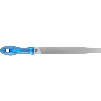 Afbeelding van PFERD 11216258 Werkplaatsvijl plat spits kap 3 inclusief ergonomisch vijlheft universeel voor fijne bewerking en polijsten Lengte 250 mm 1 stuk(s)