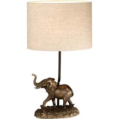 Afbeelding van Bohemian Tafellamp Steady Lighting Kunststof E27 L: 17cm Voor Binnen Woonkamer Eetkamer Brons