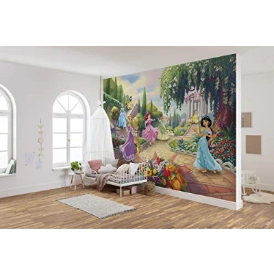 Afbeelding van Komar Disney Princess Park Prinsessen Fotobehang 368x254cm