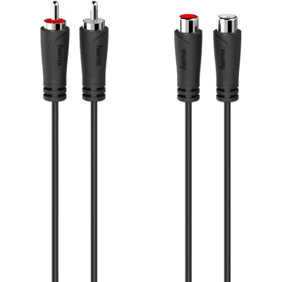 Image de Hama 205095 Câble Audio Extension 5 M RCA