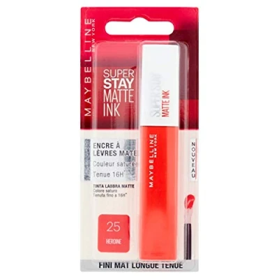 Afbeelding van Maybelline New York Superstay Matte Ink Rouge à Lèvres Liquide Intense Longue Tenue Teinte: 25 Héroine 5ml