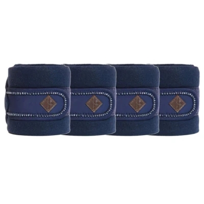 Afbeelding van Kentucky Bandages Polar Fleece Pearls Blauw Full