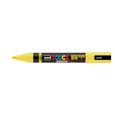 Afbeelding van Posca PC 5M brush 2 geel