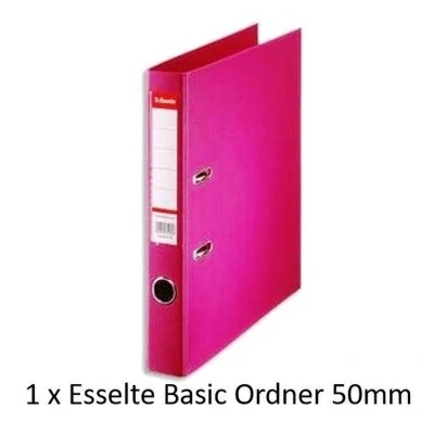 Afbeelding van Esselte Ordner Basic 50 mm fuchsia