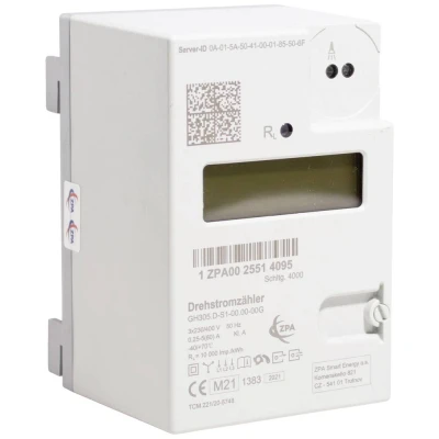 Afbeelding van Counttec ZPA kWh meter 3 fasen Digitaal 60 A Conform MID: Ja 1 stuk(s)