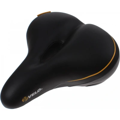 Afbeelding van Velo Zadel Plush Tour Memory Foam Dames Zwart