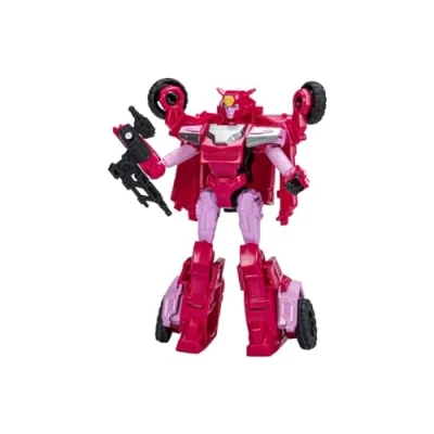Afbeelding van TRANSFORMERS Toys EarthSpark Warrior Class Elita 1 actiefiguur 5 inch robot voor kinderen vanaf 6 jaar