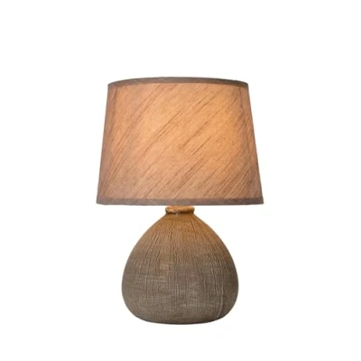 Image de Lucide RAMZI Lampe De Table Brun