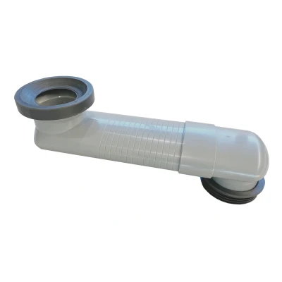 Afbeelding van Riko Sprongbocht verstelbaar 15 35cm, inbouwhoogte 80 mm, 90 110mm aansluitingen