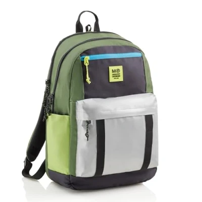 Afbeelding van Miquelrius Back To School Triple Amsterdam Rugzak groen rider